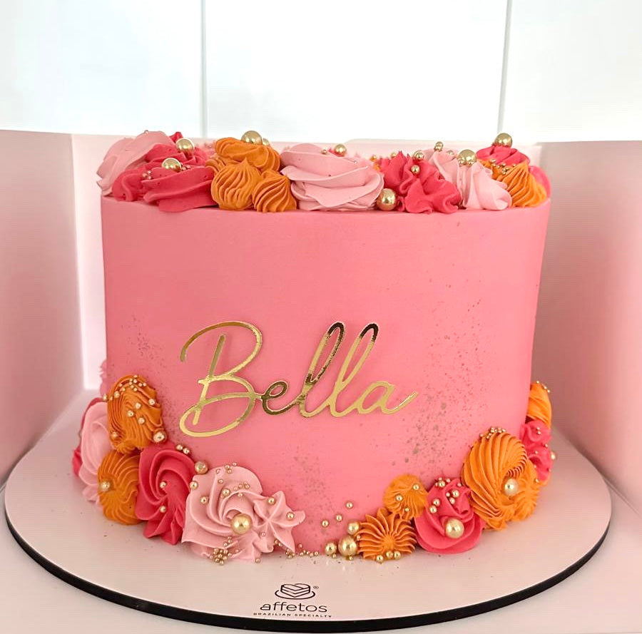 Personalisierter Namens-Cake-Topper – Wunschname